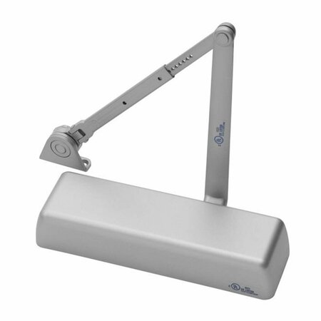 GAN EDEN Commercial Hold Open Tri Mount Door Closer, Aluminum GA1633679